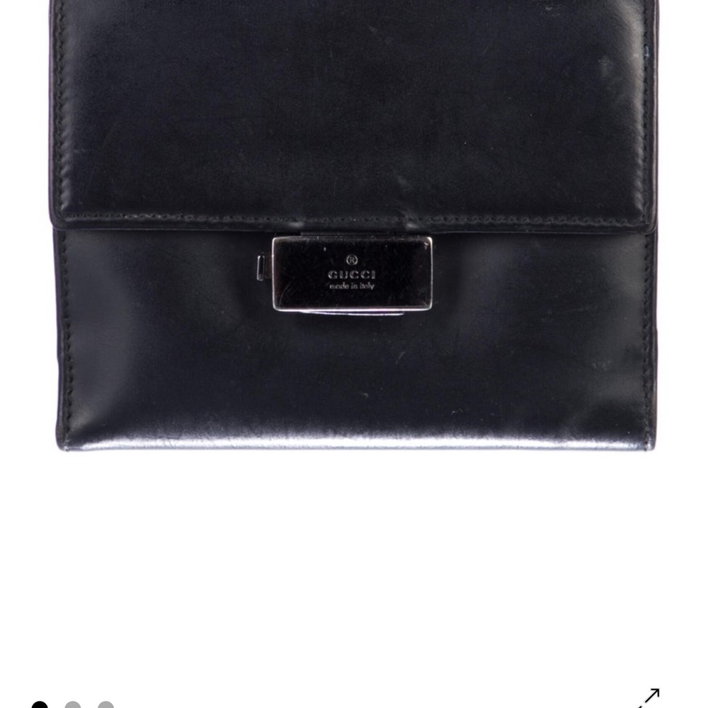 Gucci Black Leather Wallet